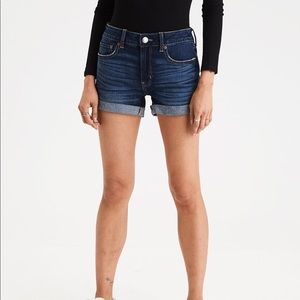 American Eagle Dark Wash Shorts